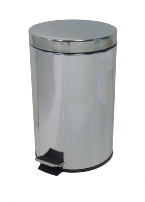 COLLECTEUR � p�dale 12L inox miroir