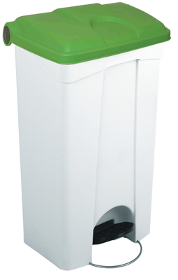CONTAINER 90L blanc couvercle vert