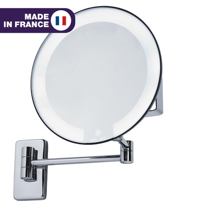 Miroir COSMOS lumineux bras tubulaire