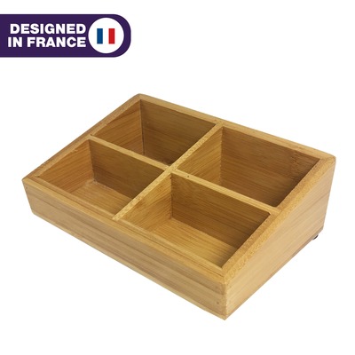 Plateau STYLUS Sachet Tray bambou
