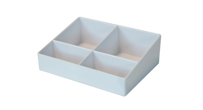 Plateau ZEN LINE Petit Porte Sachet blanc