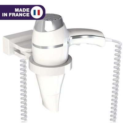 Sche-Cheveux ALTEO blanc + Support universel