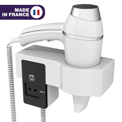 Sche-Cheveux ALTEO blanc + support PR MT