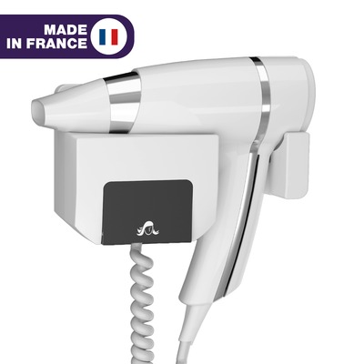 Sche-Cheveux BRITTONY blanc + support frontal base