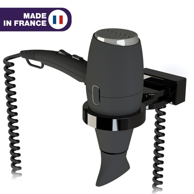 S�che-Cheveux CALISTO noir + Support universel