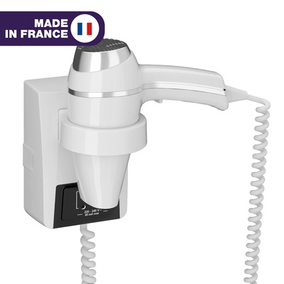 Sche-Cheveux CLIPPER II blanc + support PR MT