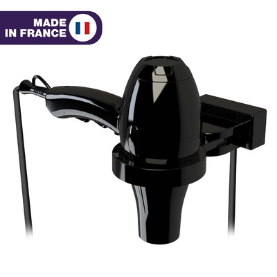 S�che-Cheveux IBIZA noir + Support universel