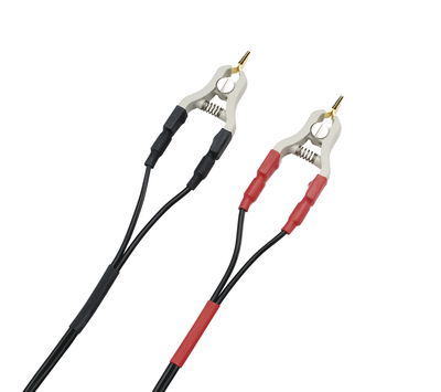Jeu de 2 mini-pinces Kelvin avec c�bles de 3m
