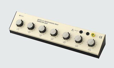 Boite  7 dcades Rsistances de 1OHm  10 MOhm