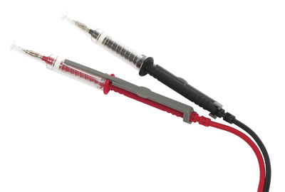 Jeu de 2 cordons pour DDT/VAT avec pointe de touche IP2X D4