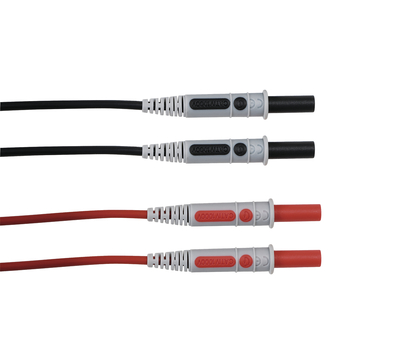 Cordon surmoul� Silic. 1,5 m DM4-DM4 Cat4 1kV RD/BK