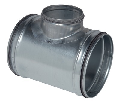 T querre galvanis  joint - Diamtre 160/125 mm