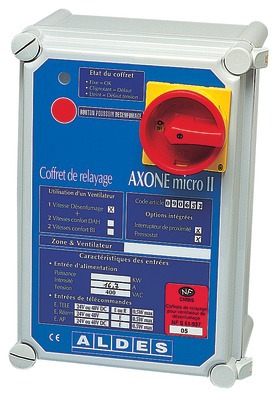 Axone Micro III-1 Vitesse/D�senfumage- Triphas� 230 V - 16.7A