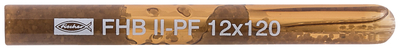 Ampoule rapide FHB II-PF 12x120-10/bte