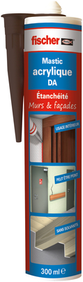Mastic acrylique DA 4 acajou