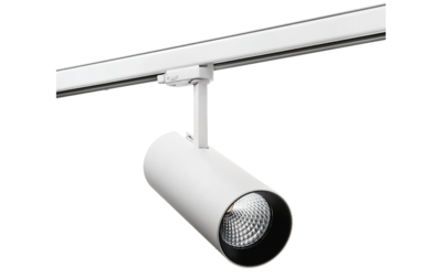 Tube Eco spot pour rail blanc 2410lm 4000K Ra>90 coupure de phase descendante