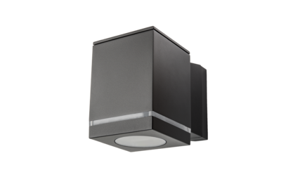 Echo Deco applique murale cubique graphite LED 6,2W GU10 3000K classe II IP54