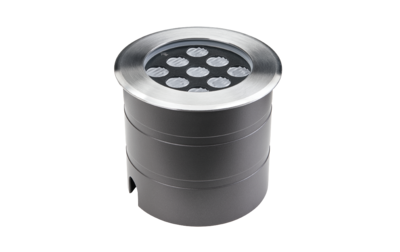Nemo II Midi asym�trique encastr� de sol 430lm 3000K Ra>80 coupure de phase IP67