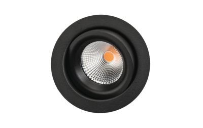 Junistar Eco Outdoor downlight noir 575lm 4000K Ra 98 coupure de phase