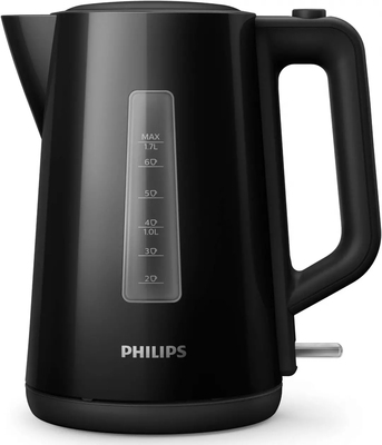 Bouilloire Philips noire 1.7L 2200W