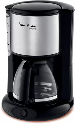 Cafetire Moulinex Subito noire et inox 1000W