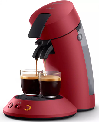 Cafetire Philips Senseo Original Plus  dosettes 2 tasses rouge