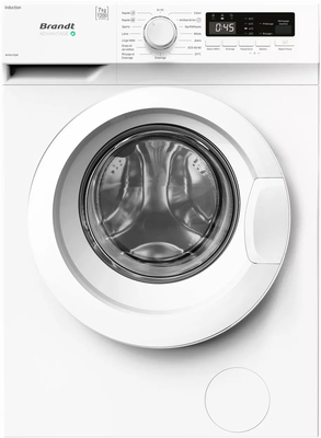 Lave-linge frontal Brandt 7Kg 1200tr blanc