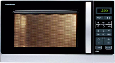 Four micro-ondes Sharp 25L 900W inox