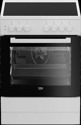 Cuisinire Beko 4 vitrocramiques multifonctions 60x60x85