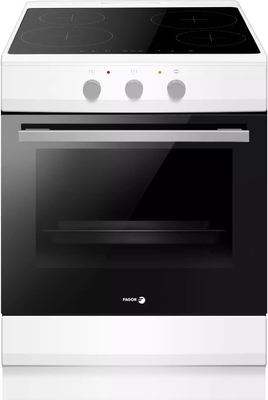 Cuisinire Fagor 4 foyers induction four multifonction 60x60x85