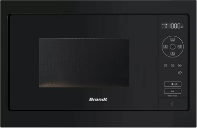 Micro-ondes encastrable Brandt 26L 900W noir