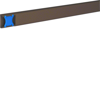 Moulure Ateha 12x30mm 1 compartiment, Marron