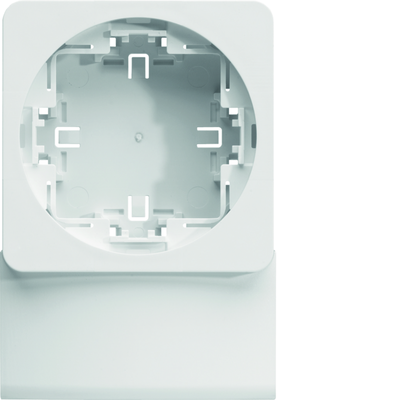 Support simple appareillage Ateha pour moulure Ateha ATA12x20/30 Blanc