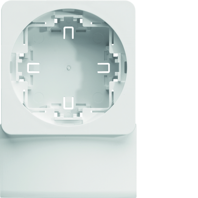 Support appareillage Ateha pour moulure Ateha ATA16x30 Blanc