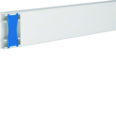 Moulure Ateha 20x75mm 3 compatiments Blanc