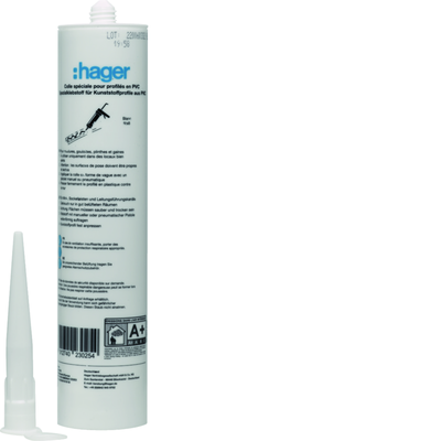 Cartouche de colle sp�ciale pour profil�s en PVC