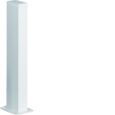 Colonnette officea h 650mm double face alu anodis RAL 9016 Pure