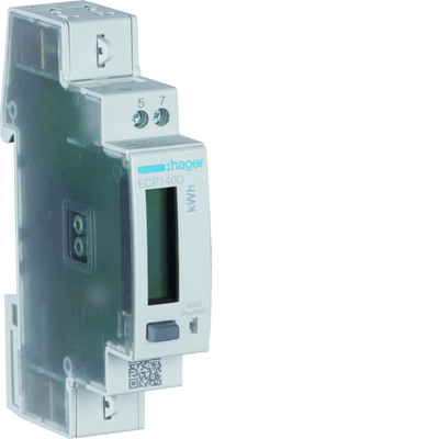 Compteur d'nergie monophas 80A communiquant MOBDUS RS485 bornes rapides RJ45