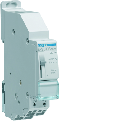 T�l�rupteur 1F 230V Sans Vis avec passage de barre 16A 1 module