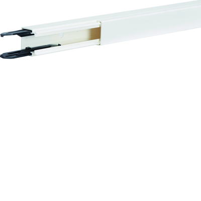 Goulotte de distribution lifea LFF 30x30mm 1 compartivement PVC Blanc