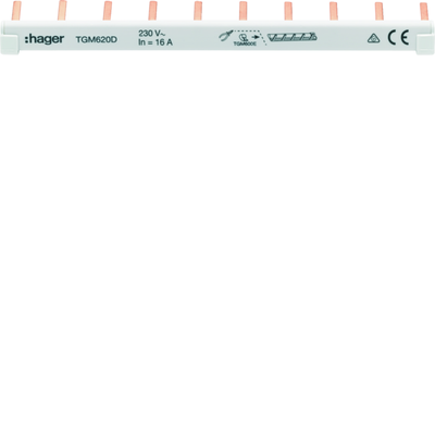 Barre de pontage 6mm 8 contacts pour TXM620D, TYM620D et TYMS620D