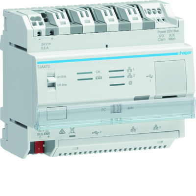 Serveur domotique KNX Secure Domovea expert avec module automatisme