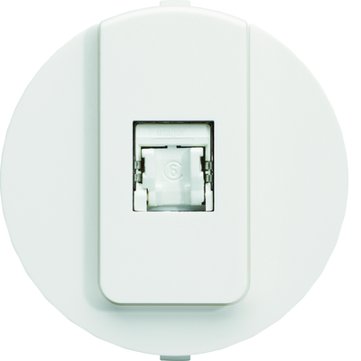 Prise RJ45 catgorie 6 FTP pour Grade 2 Ateha Associable Blanc