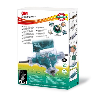 3M Scotchcast Trousse de d�rivation coul�e 92-NBC 2 GS (Epoxy)