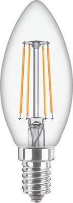 CorePro Flamme LED E14 4.3-40W 827 470lm 15000h Filament Claire
