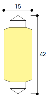 Lm - navette 15x42 12v 18w