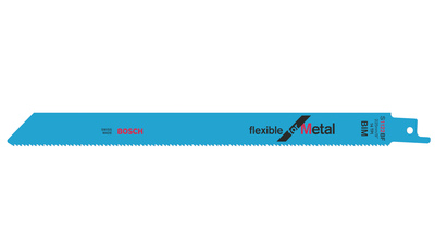 5 Lames scie sabre BIM Flexible M�tal 225mm S1122BF