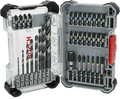 Coffret Mixte M�tal PRO Impact 35 pcs avec pr�sentoir � commander par 6 pcs