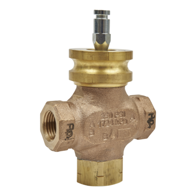 Vanne 3 voies � si�ge PN16 DN15 Kv1