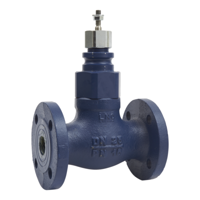 Vanne 2 voies fonte � bride PN16 DN15 Kv4